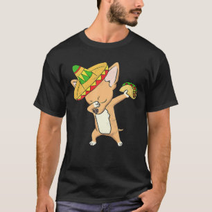 Chihuahua Dog Taco Dabbing Cinco de T-Shirt