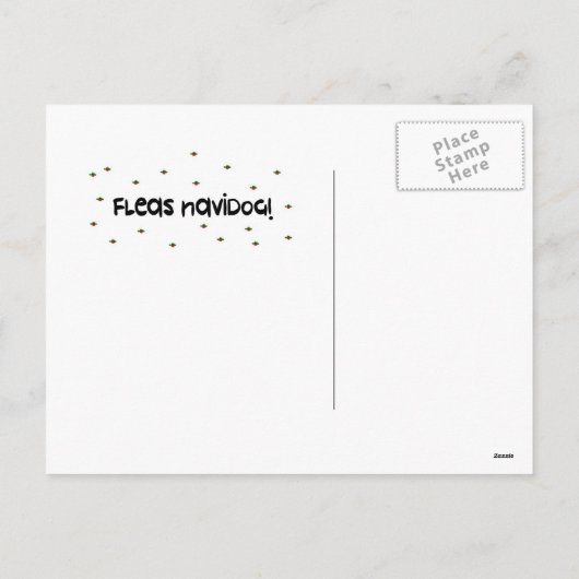 Chihuahua Dog Weihnachten (Rückseite)