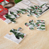 Chihuahua Dog Weihnachten Puzzle (Seite)