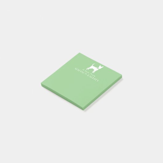 Chihuahua Dog Welppy Post-it-Notes Post-it Klebezettel (angewinkelt)