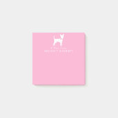 Chihuahua Dog Welppy Post-it-Notes Post-it Klebezettel (Vorderseite)