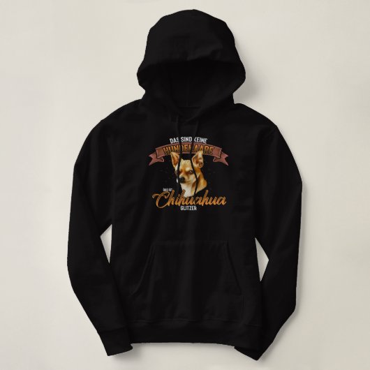 Chihuahua Dog Women Men Sprichwort 168 Chihuahuas Hoodie (Design vorne)