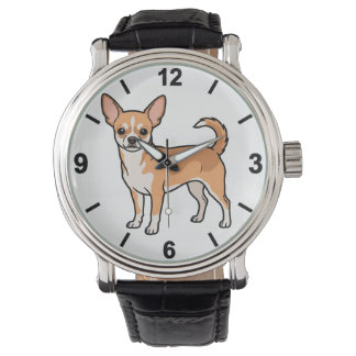 Chihuahua Dog Wrist Watch Cute Pet Style Armbanduhr