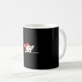 Chihuahua Dog zu Weihnachten Kaffeetasse (VorderseiteRechts)