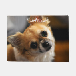Chihuahua Door Mat Begrüßungsfotos Fußmatte