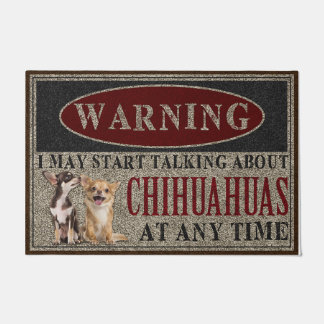 Chihuahua Doormat, Chihuahua Lover Begrüßungsmatte Fußmatte