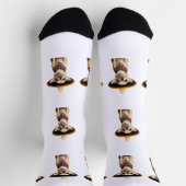 Chihuahua Drucksocken Socken (Oben)