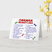 CHIHUAHUA-Eigentumsrecht 2 Karte (Gelbe Blume)