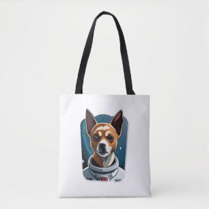 Chihuahua "Ein kleiner Schritt für einen Hund Tasche