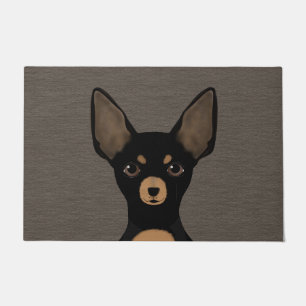 Chihuahua-Eingangsmatte Fußmatte