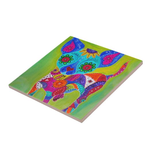 CHIHUAHUA EL PERRO HUNDE FLIESE (Seite)