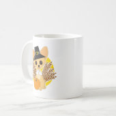 Chihuahua-Erntedank Kaffeetasse (Vorderseite Links)