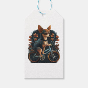 Chihuahua  Fahrrad  Rad  Hund  Radfahren  Geschenkanhänger