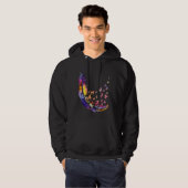 Chihuahua Feather Hoodie (Vorne ganz)