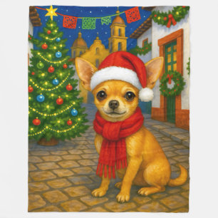 Chihuahua-Feiertag  Fleecedecke