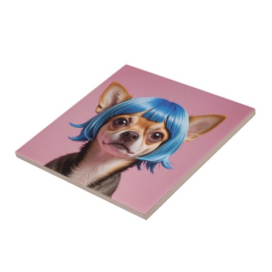 Chihuahua Fliese (Seite)