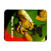 Chihuahua Foto Magnet (Horizontal)