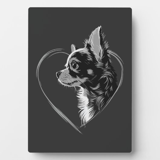 Chihuahua      fotoplatte (Vorderseite)