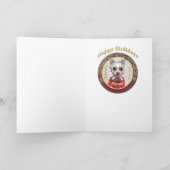 Chihuahua-frohe Weihnachten (Innenseite)