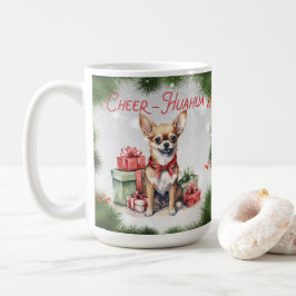 Chihuahua Funny Christmas Dog Kaffee Tasse