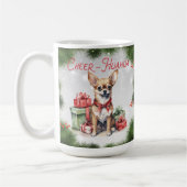 Chihuahua Funny Christmas Dog Kaffee Tasse (Links)