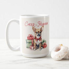 Chihuahua Funny Christmas Dog Kaffee Tasse
