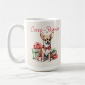 Chihuahua Funny Christmas Dog Kaffee Tasse (Links)