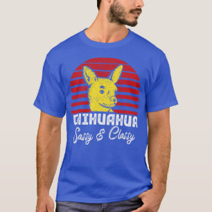Chihuahua Funny Dog Pet Vintages Design T-Shirt