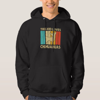 Chihuahua für Kinder Jungen Haustierbesitzer Hund  Hoodie