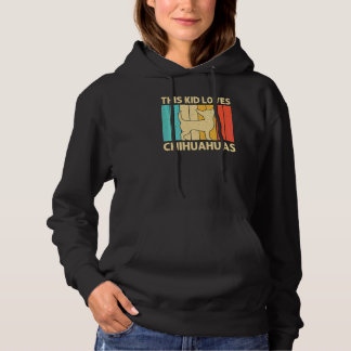 Chihuahua für Kinder Jungen Haustierbesitzer Hund  Hoodie