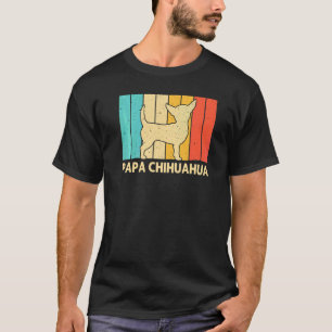 Chihuahua für Männer Vater Haustierbesitzer Hund C T-Shirt