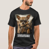 Chihuahua Fury: Mad Max Edition" T-Shirt (Vorderseite)