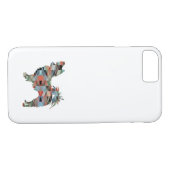 Chihuahua Geo Silhouette Kariert Case Ma (Rückseite (Horizontal))