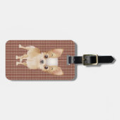Chihuahua Gepäckanhänger (Vorderseite horizontal)
