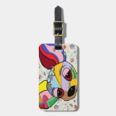 Chihuahua Gepäckanhänger (Vorderseite vertikal)