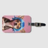 Chihuahua Gepäckanhänger (Vorderseite (Horizontal))