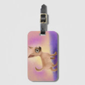 Chihuahua Gepäckanhänger (Vorderseite Vertikal)