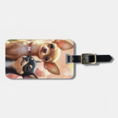 Chihuahua-Gepäckanhänger Gepäckanhänger (Vorderseite horizontal)