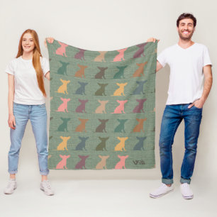 Chihuahua Geschenk Blanket, gemütlicher Hund Lover Fleecedecke