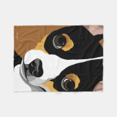 Chihuahua-Geschenke Fleecedecke (Vorderseite (Horizontal))