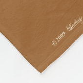 Chihuahua-Geschenke Fleecedecke (Ecke)