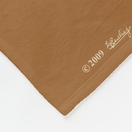 Chihuahua-Geschenke Fleecedecke (Ecke)