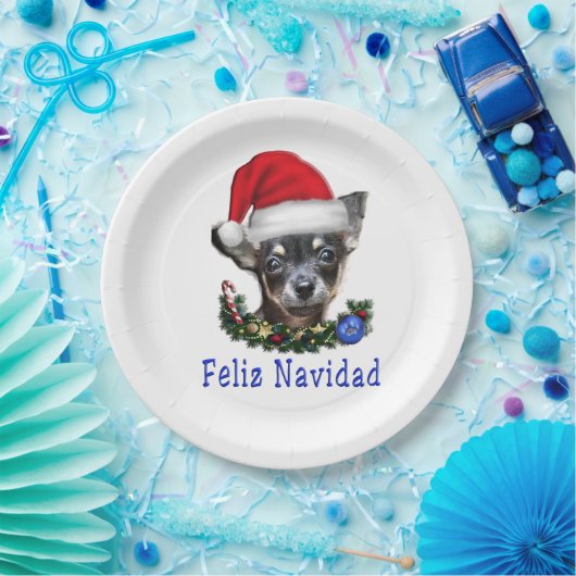 Chihuahua-Geschenke Pappteller (Party)