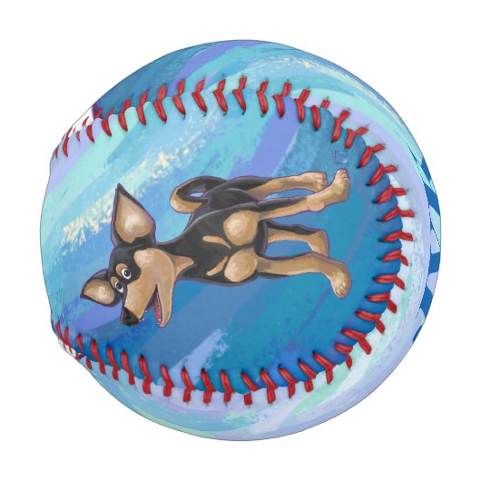 Chihuahua Geschenke und Accessoires Baseball (Vorne Rechts)