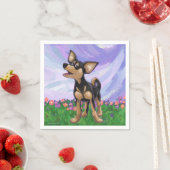 Chihuahua Geschenke und Accessoires Serviette (Beispiel)