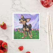 Chihuahua Geschenke und Accessoires Serviette (Beispiel)