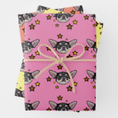 Chihuahua Gift Wrap Set Geschenkpapier Set (Beispiel)
