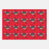 Chihuahua Gift Wrap Set Geschenkpapier Set (Vorderseite 3)