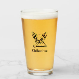 Chihuahua Glass Tumbler