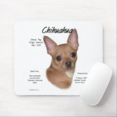 Chihuahua (glatt) Geschichtsdesign Mousepad (Mit Mouse)